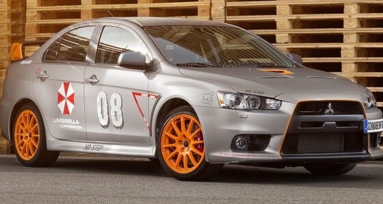 Schwabenfolia Mitsubishi Lancer EVO X Stealth Fighter