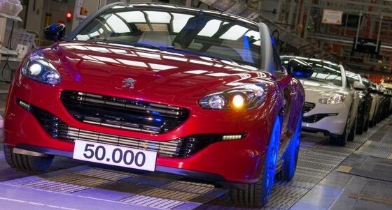 Proizvedeno 50.000 Peugeota RCZ