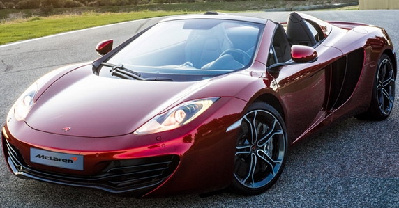 McLaren MP4-12C Spider na sajmu automobila u Beogradu