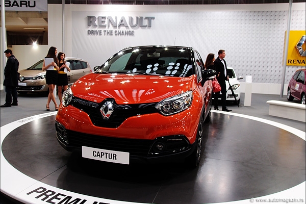 Sajam automobila u Beogradu 2013 – Renault Captur