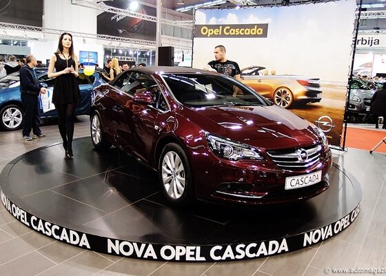 Nova Opel Cascada stigla u Srbiju