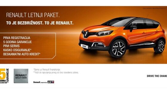 Renault akcija do 31. maja