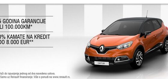 Ponuda za Renault Captur