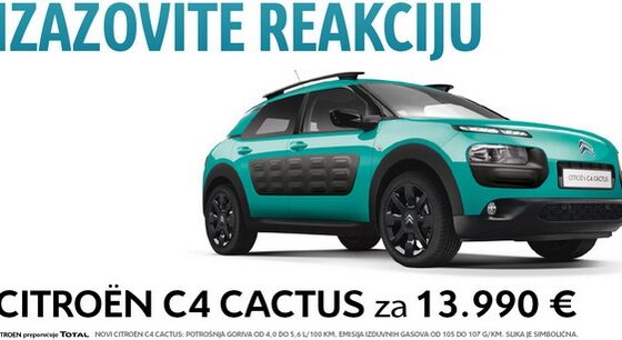 Akcija za Citroen C4 Cactus