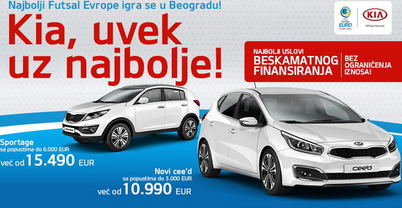 Kia akcija za Sportage i Cee’d