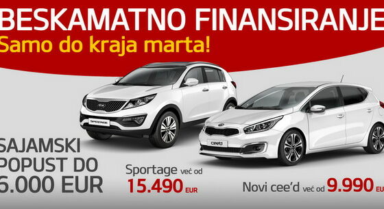 Kia: sajamska akcija za Sportage i Cee'd