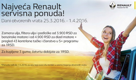 Dani otvorenih vrata u Renaultu