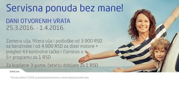 Dacia – Dani otvorenih vrata