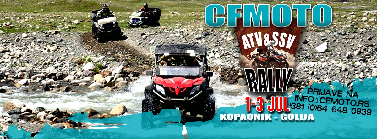 CF MOTO RALLY KOPAONIK