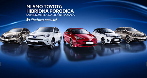 Toyota Srbija: eko subvencija do 3.000 evra