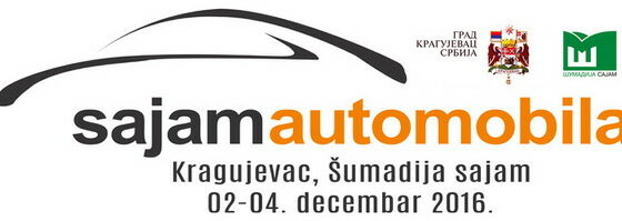 Sajam automobila "AUTO Expo 2016" u Kragujevcu od 2. do 4. decembra