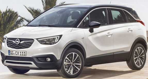 Opel Crossland X: zvanične fotografije