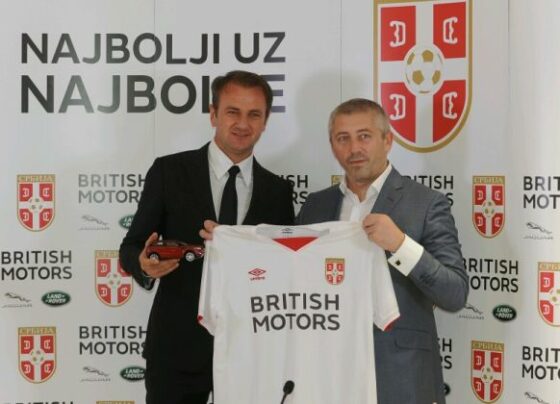 British Motors sponzor Fudbalskog saveza Srbije