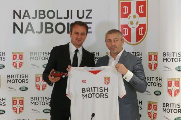 British Motors sponzor Fudbalskog saveza Srbije