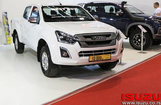 ISUZU na sajmu automobila u Beogradu