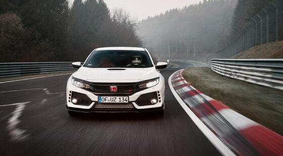 Novi Civic Type R postavio rekord za serijska vozila sa prednjim pogonom na Nirburgringu