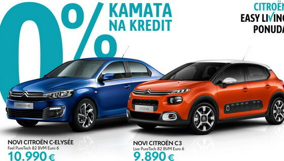 Citroen Easy Living letnja ponuda