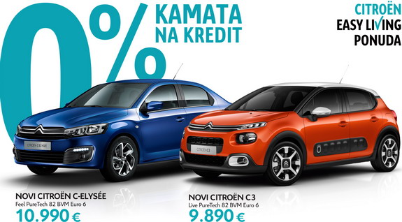 Citroen Easy Living letnja ponuda