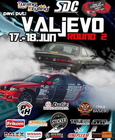 Drift: Valjevo 17. i 18. jun 2017 – Round 2