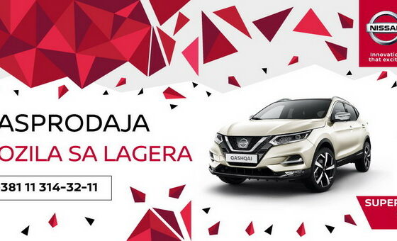 LF Auto Centar: Rasprodaja Nissan vozila sa lagera