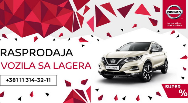 LF Auto Centar: Rasprodaja Nissan vozila sa lagera