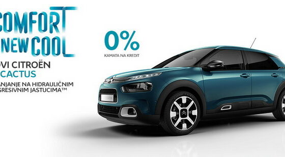 Novi Citroen C4 Cactus u Srbiji