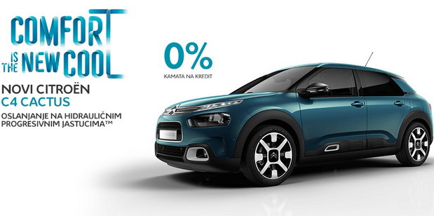 Novi Citroen C4 Cactus u Srbiji