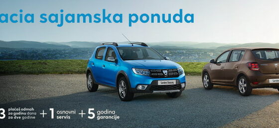 Dacia sajamska ponuda