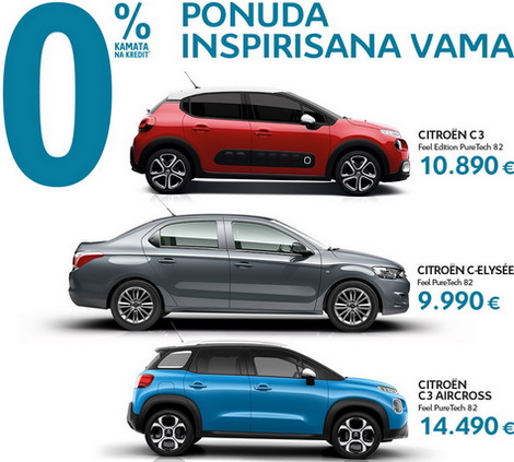 Citroen sajamska ponuda