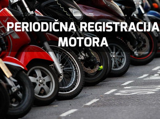 Periodična registracija motora uskoro u primeni