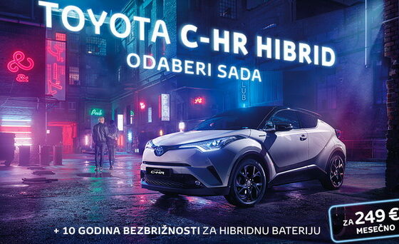 Akcija za Toyotu C-HR Hybrid