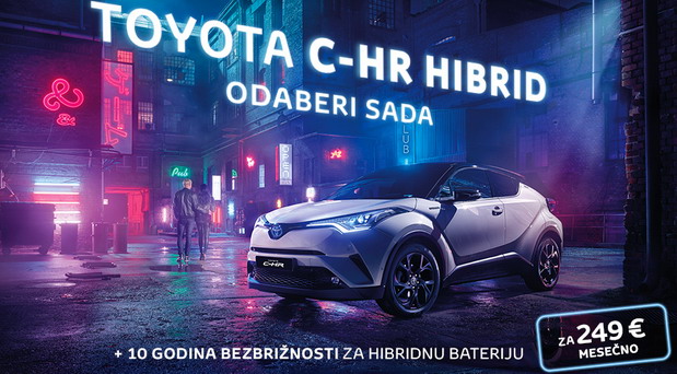 Akcija za Toyotu C-HR Hybrid