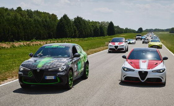 Alfa Romeo je dočekao Gumball 3000 reli na test stazi Balocco