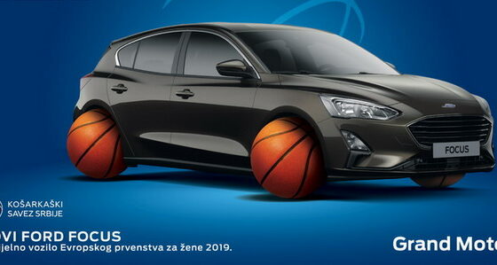 Popust za Ford Focus tokom Ženskog Evropskog prvenstva u košarci