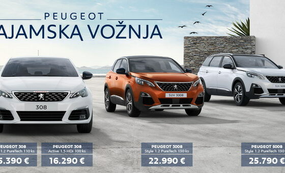 Peugeot sajamska ponuda 2020