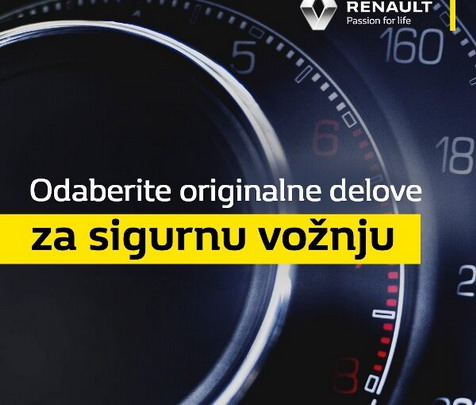 Renault i Dacia: Originalni rezervni delovi za sigurnu vožnju