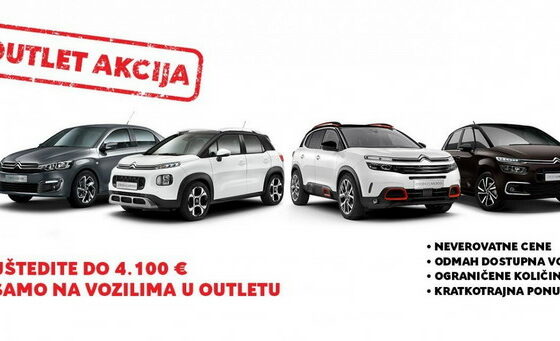 Citroen outlet akcija