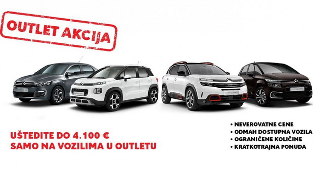 Citroen outlet akcija