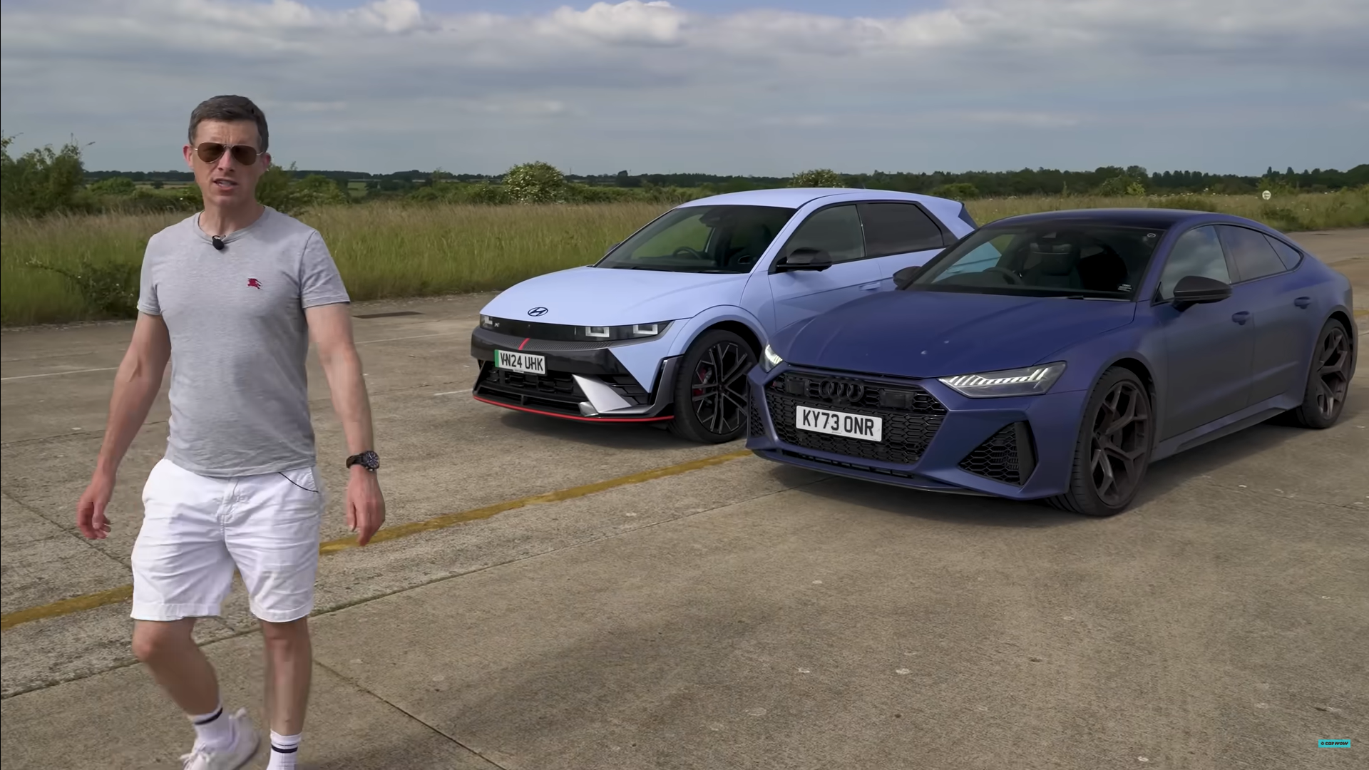 Audi RS7 Performance vs Hyundai Ioniq 5 N (VIDEO)