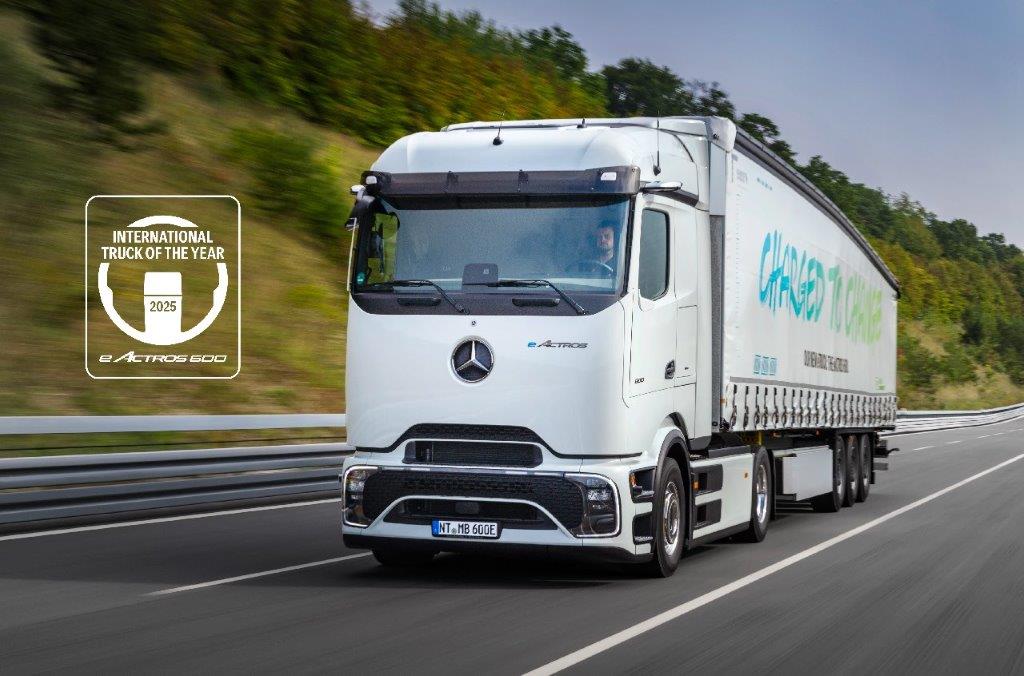 Mercedes-Benz eActros 600 „Međunarodni kamion godine 2025.“